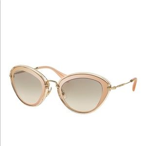 MIU MIU Core Collection 52mm Cat Eye Sunglasses